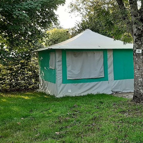 BUNGALOW TOILÉ 5 personnes - ECO (SANS SANITAIRES)