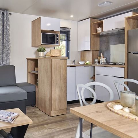 MOBILHOME 6 personnes - L'Ile, Mobil Home 3 CH- 6 pers/LV+clim+2 SDB.