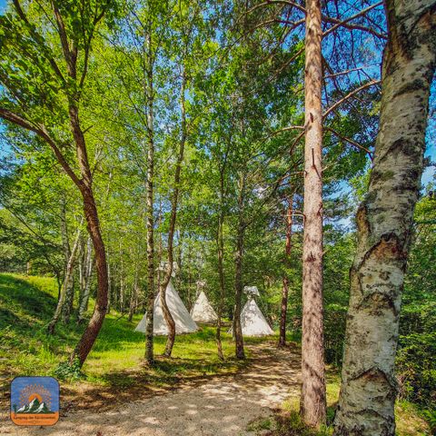 AUßERGEWÖHNLICHE UNTERKUNFT 4 Personen - Tipi 4/6 p ohne Sanitäranlagen