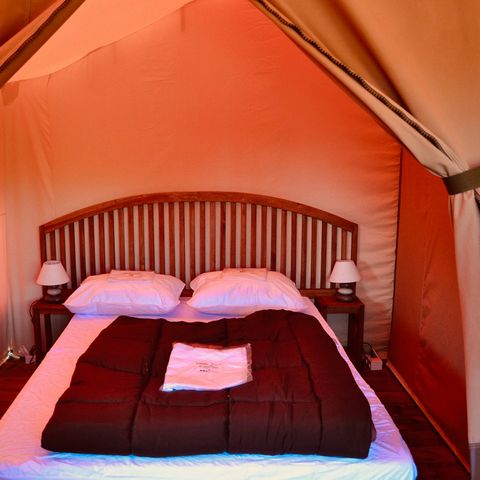 tent 5 personen - LODGE op palen 5 personen