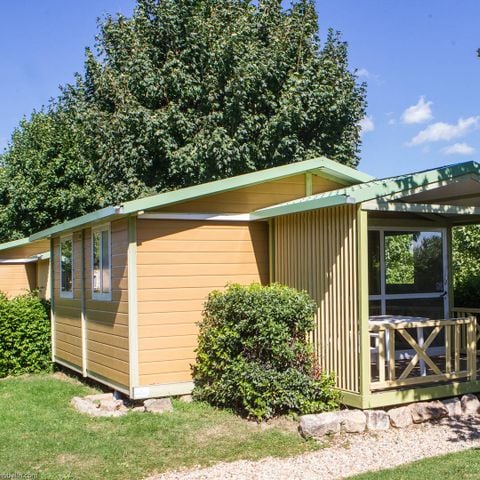 Chalet 4 personen - 25m² / 2 kamers - Overdekt terras