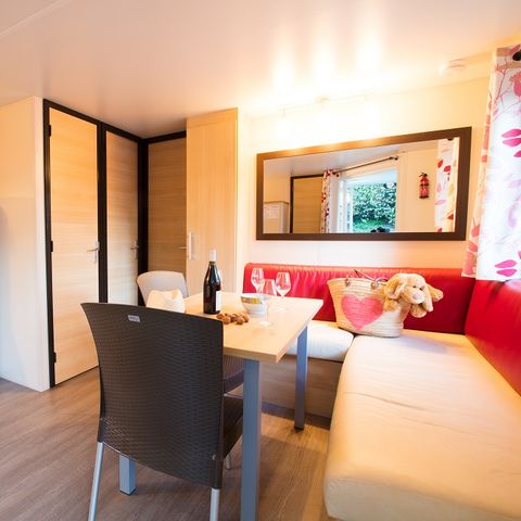 MOBILHOME 6 personnes - Cottage Loft 32m² / 3 chambres - terrasse couverte