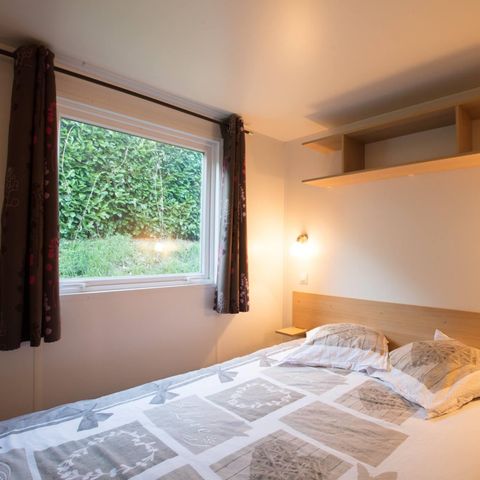 MOBILHEIM 6 Personen - Cottage Loft 32m² / 3 Zimmer - überdachte Terrasse