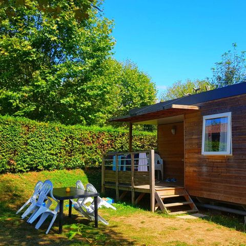 MOBILHOME 4 personnes - Cottage Loggia 30m² / 2 chambres - terrasse couverte