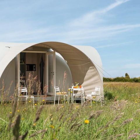 BungalowTent 4 personen - COCO SWEET (geen sanitair, geen water, geen terras)