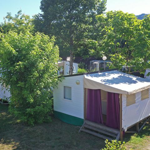 MOBILE HOME 2 people - Valentin - kitchen on terrace