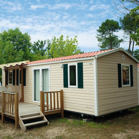 MOBILHOME 6 personnes - Mobil-home | Classic | 3 Ch. | 6 Pers. | Terrasse surélevée | Clim.