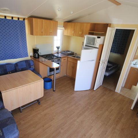 MOBILHOME 6 personnes - Comfort XL | 2 Ch. | 4/6 Pers. | Terrasse surélevée | Clim.