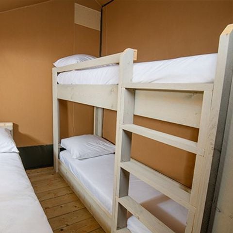 TENTE TOILE ET BOIS 5 personnes - Tente Super Lodge | 2 Ch. | 4/5 Pers. | Sans SDB