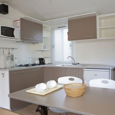 MOBILHOME 6 personnes - Mobil-home | Comfort | 2 Ch. | 4/6 Pers. | Terrasse surélevée | Clim.