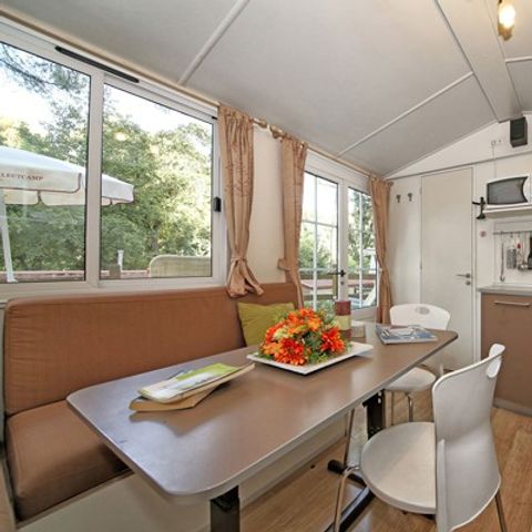 MOBILHOME 6 personnes - Mobil-home | Comfort | 2 Ch. | 4/6 Pers. | Terrasse surélevée | Clim.