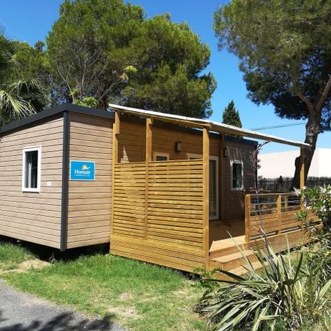 MOBILHOME 6 personas - Mobil-home | Premium | 2 Dormitorios | 4/6 Pers. | Terraza elevada | Aire acondicionado.