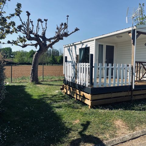 MOBILE HOME 4 people - H14 MOBILHOME 2bed CLIM integrated terrace