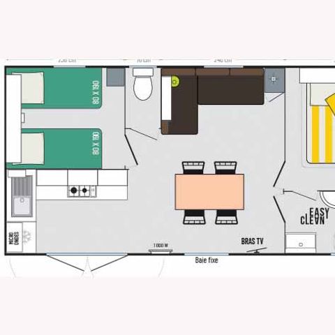 MOBILHEIM 4 Personen - COTTAGE 4