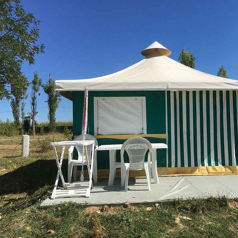 BUNGALOW DE LONA 4 personas - 16 m2 Bengalí sin instalaciones sanitarias