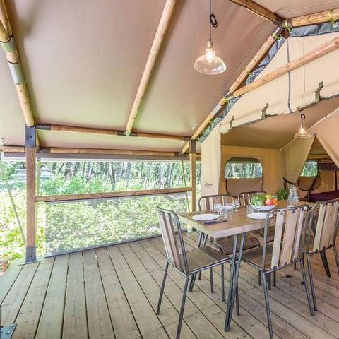 TENDA DA CAMPEGGIO 5 persone - LODGE KENYA CONFORT senza servizi igienici