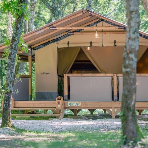 TENDA DA CAMPEGGIO 5 persone - LODGE KENYA CONFORT senza servizi igienici