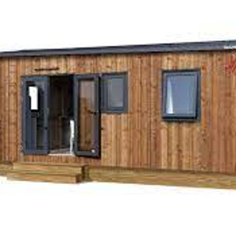 MOBILHOME 4 personnes - CABANE DE SURFEUR 2 CH - 4 PERS 24 m² - TV : arrivée et départ le dimanche