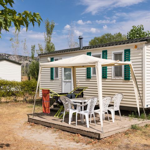 MOBILHOME 4 personnes - Mobil-home | Comfort | 2 Ch. | 4 Pers. | Petite Terrasse | Clim.