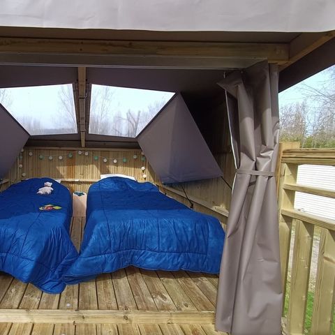 UNUSUAL ACCOMMODATION 4 people - Cabane Camp'étoile 20m² - 2 bedrooms