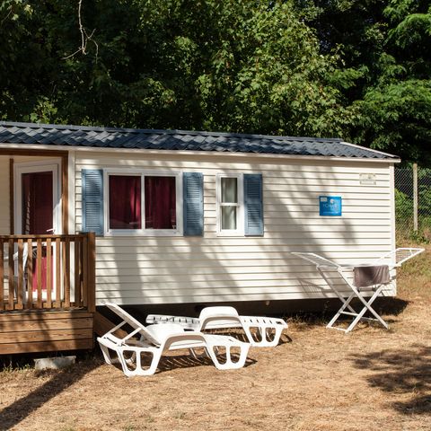 STACARAVAN 6 personen - Mobile-home | Comfort | 3 slaapkamers | 6 pers. | Single terras