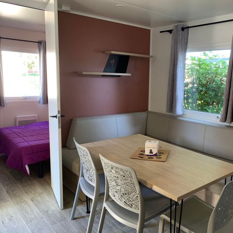 MOBILHEIM 8 Personen - 6/8 pax Übernachtung - Überdachte Terrasse