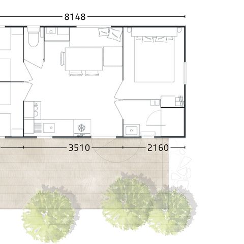 MOBILHEIM 6 Personen - Venezia Komfort