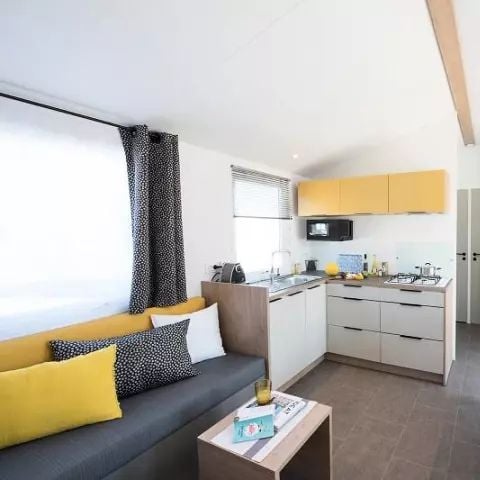 MOBILHOME 8 personnes - Mobil home NIRVANA 5 Pièces 8 Personnes + TV