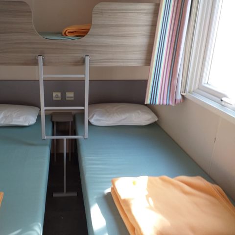 STACARAVAN 5 personen - 2 slaapkamers voor 4/5 personen