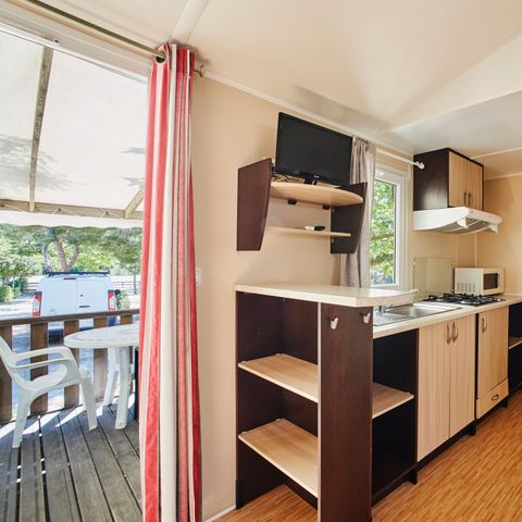 MOBILE HOME 2 people - Olea - 2 people included 2 additional people available at extra cost, to be booked with the supplier