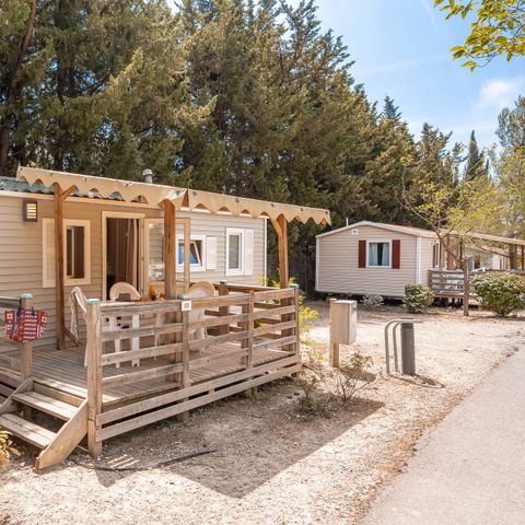 MOBILHOME 6 personnes - Mobil-home | Comfort XL | 3 Ch. | 6 Pers. | Terrasse Couverte | Clim.