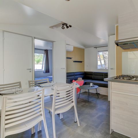 STACARAVAN 6 personen - Mobile-home | Comfort | 3 Slaapkamers | 6 Pers. | Verhoogd terras | Airconditioning