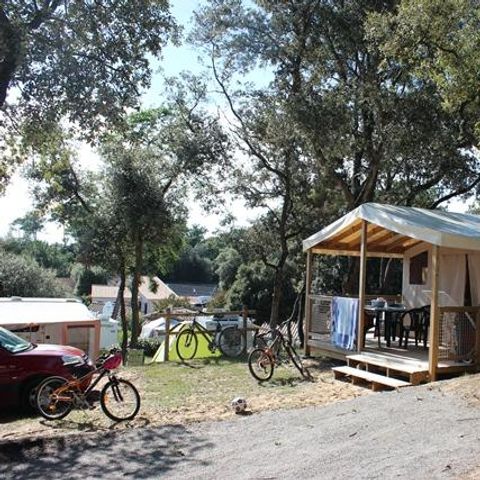 TIENDA DE LONA Y MADERA 5 personas - Sahari Eco-lodge (sin instalaciones sanitarias)