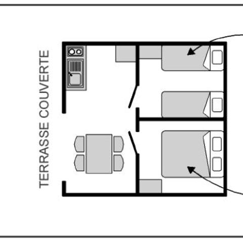 SAFARIZELT 5 Personen - Eco-Lodge Sahari (ohne Sanitäranlagen)