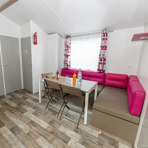 Stacaravan 6 personen - PREMIUM 3 slaapkamers