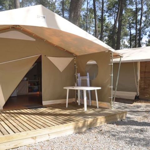 BUNGALOWTENT 5 personen - 2-slaapkamer bungalowtent Canada - geen sanitair