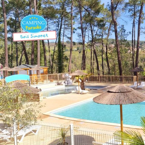 Camping Paradis - Le Bois Simonet - Camping Ardèche