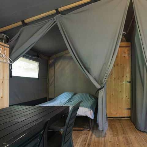 TENTE TOILE ET BOIS 4 personnes - Tente Glamping Camomille