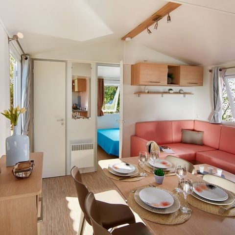 Stacaravan 6 personen - 2 kamers voor 4/6 personen