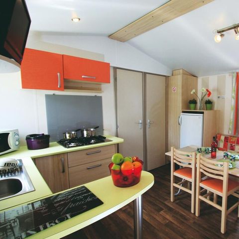 Stacaravan 6 personen - 3 Kamers 4/6 Personen + TV