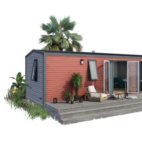 MOBILHOME 6 personnes - Mahana 6 personnes 3 chambres 2 sdb 40m²