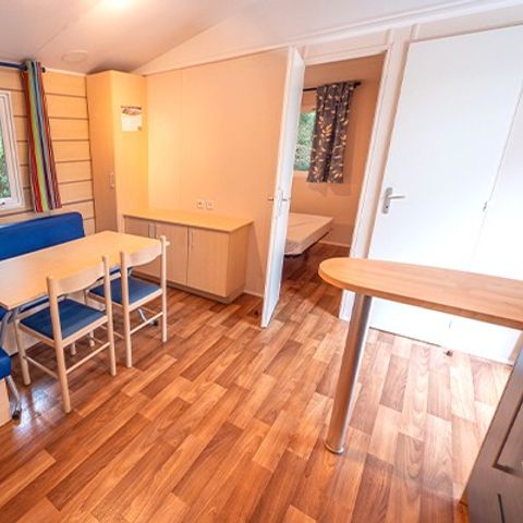 STACARAVAN 4 personen - Klassiek XL | 2 slaapkamers | 4 pers. | Single terras