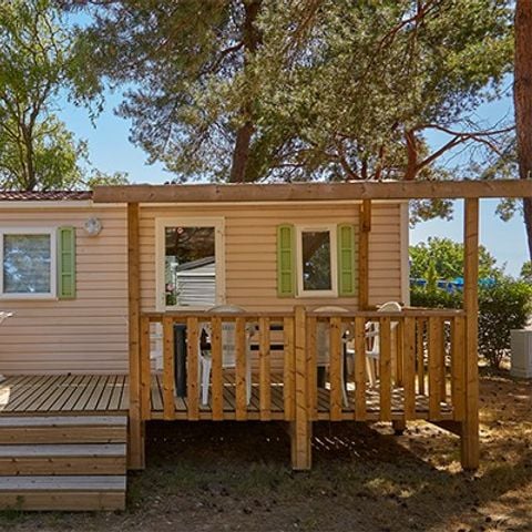 MOBILHOME 4 personnes - Mobil-home | Classic XL | 2 Ch. | 4 Pers. | Terrasse Couverte | TV