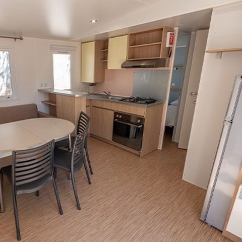 MOBILHOME 8 personnes - Mobil-home | Comfort XL | 3 Ch. | 6/8 Pers. | Terrasse surélevée | Clim.