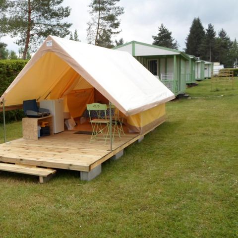 TIENDA DE CAMPAÑA 2 personas - Bungalow de lona LA CANADA 12 m² (sin baño)