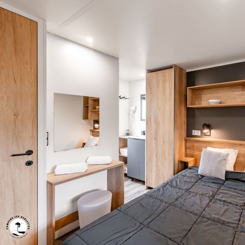 MOBILHEIM 4 Personen - Mobilheim Reiher (2 Schlafzimmer 2 Badezimmer)