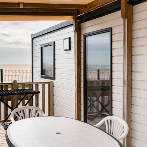 MOBILE HOME 6 people - Goeland sea view premium air conditioning