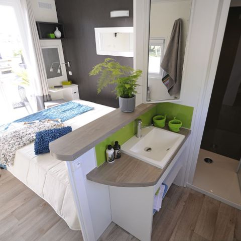 CASA MOBILE 5 persone - PREMIUM TAOS 2bed 5 pers con aria condizionata e lavastoviglie