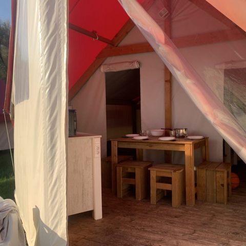 SAFARITENT 5 personen - Sahari Tent 4/5p 2 Kamers ** (2)