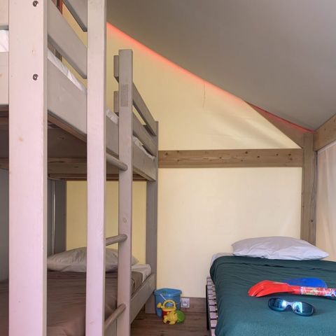 SAFARITENT 5 personen - Sahari Tent 4/5p 2 Kamers ** (2)